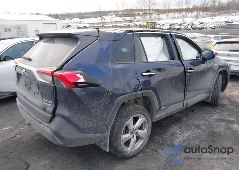 2020 Toyota Rav4 Hybrid Limited z USA, uszkodzony, nr VIN 2T3DWRFV3LW063892